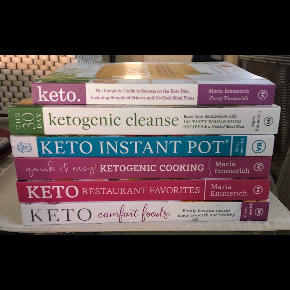 Maria Emmerich Keto Books - 6 Books